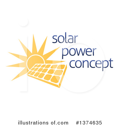 Royalty-Free (RF) Solar Energy Clipart Illustration by AtStockIllustration - Stock Sample #1374635