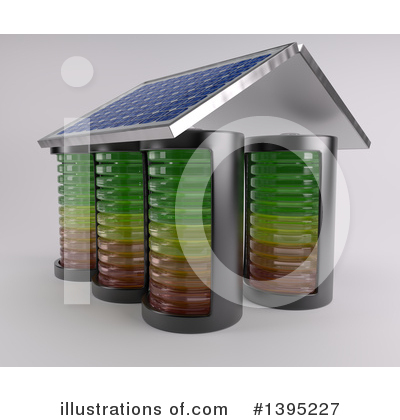 Royalty-Free (RF) Solar Energy Clipart Illustration by KJ Pargeter - Stock Sample #1395227