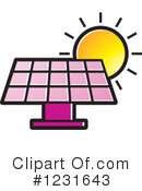Solar Panel Clipart #1231643 by Lal Perera