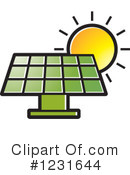 Solar Panel Clipart #1231644 by Lal Perera