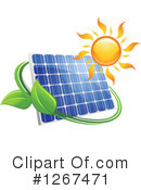 Solar Panel Clipart #1267471 by Vector Tradition SM