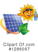 Solar Panel Clipart #1286097 by Vector Tradition SM
