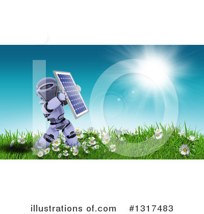 Robot Clipart #1317483 by KJ Pargeter