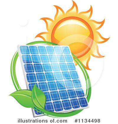 Solar Panel Clipart #1134498 by Vector Tradition SM