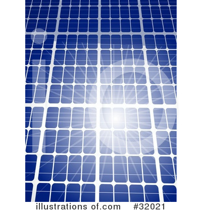 Royalty-Free (RF) Solar Power Clipart Illustration by elaineitalia - Stock Sample #32021