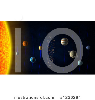Royalty-Free (RF) Solar System Clipart Illustration by Mopic - Stock Sample #1236294