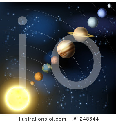 Uranus Clipart #1248644 by AtStockIllustration
