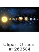 Solar System Clipart #1263584 by AtStockIllustration