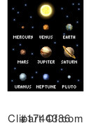 Solar System Clipart #1744386 by AtStockIllustration