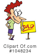 Sold Clipart #1048234 by toonaday