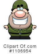 Soldier Clipart #1106954 by Cory Thoman