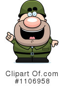 Soldier Clipart #1106958 by Cory Thoman