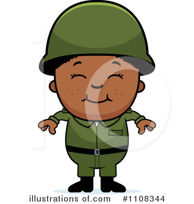 Military Clipart #1108344 by Cory Thoman