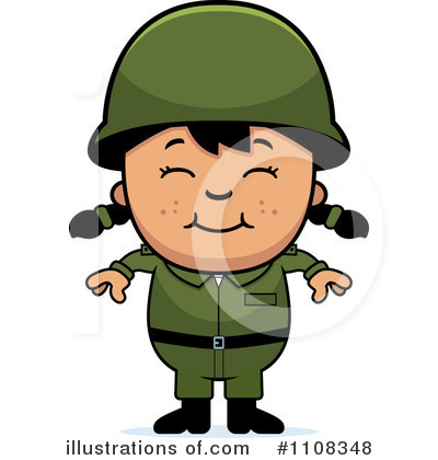 Soldier Clipart #1108348 by Cory Thoman