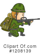 Soldier Clipart #1208139 by BNP Design Studio