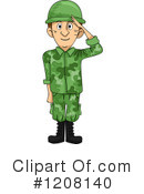 Soldier Clipart #1208140 by BNP Design Studio