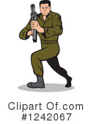 Soldier Clipart #1242067 by patrimonio