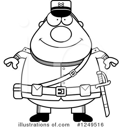 Royalty-Free (RF) Soldier Clipart Illustration by Cory Thoman - Stock Sample #1249516