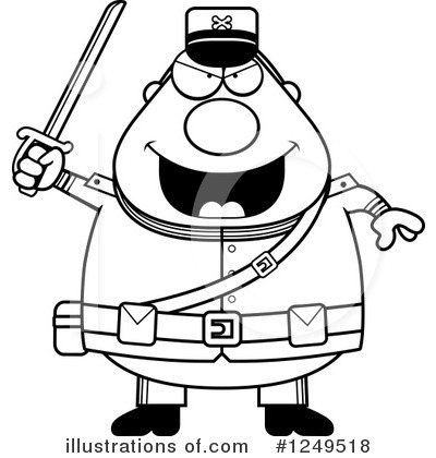 Royalty-Free (RF) Soldier Clipart Illustration by Cory Thoman - Stock Sample #1249518