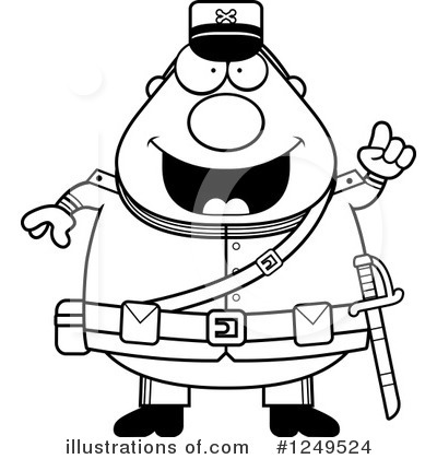 Royalty-Free (RF) Soldier Clipart Illustration by Cory Thoman - Stock Sample #1249524