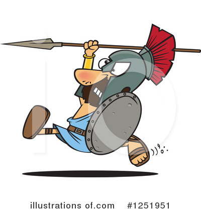 Spear Clipart #1251951 by toonaday