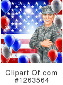 Soldier Clipart #1263564 by AtStockIllustration