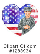 Soldier Clipart #1288934 by AtStockIllustration