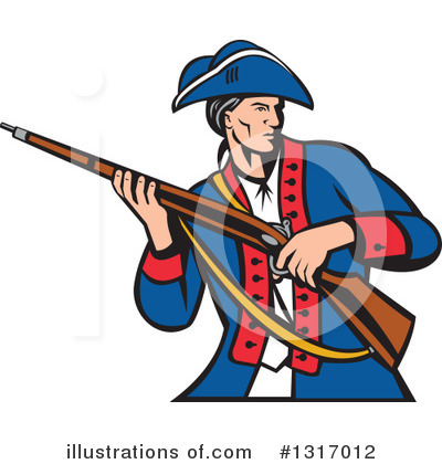 Royalty-Free (RF) Soldier Clipart Illustration by patrimonio - Stock Sample #1317012