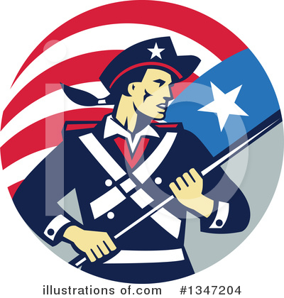 American Revolution Clipart #1347204 by patrimonio