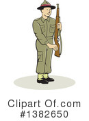Soldier Clipart #1382650 by patrimonio