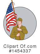 Soldier Clipart #1454337 by patrimonio
