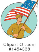 Soldier Clipart #1454338 by patrimonio