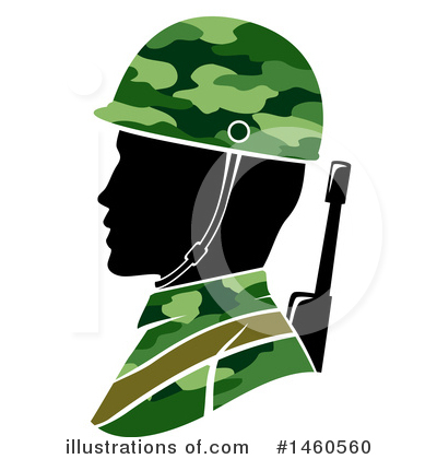 Royalty-Free (RF) Soldier Clipart Illustration by BNP Design Studio - Stock Sample #1460560