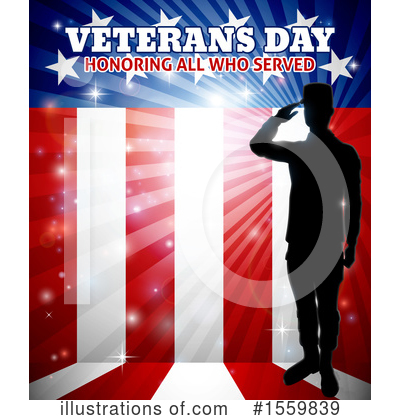 Veterans Day Clipart #1559839 by AtStockIllustration