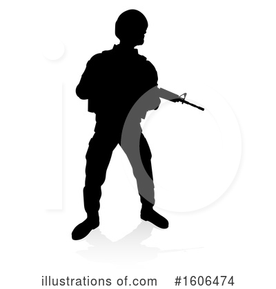 Royalty-Free (RF) Soldier Clipart Illustration by AtStockIllustration - Stock Sample #1606474