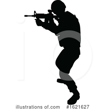 Royalty-Free (RF) Soldier Clipart Illustration by AtStockIllustration - Stock Sample #1621627