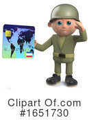 Soldier Clipart #1651730 by Steve Young