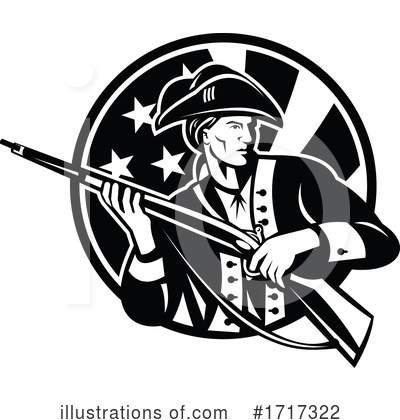 Revolutionary Soldier Clipart #1717322 by patrimonio