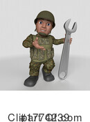 Soldier Clipart #1774239 by KJ Pargeter