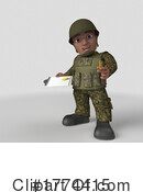 Soldier Clipart #1774415 by KJ Pargeter