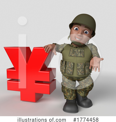 Royalty-Free (RF) Soldier Clipart Illustration by KJ Pargeter - Stock Sample #1774458
