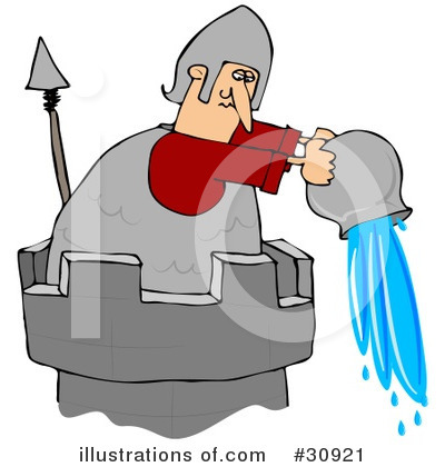Royalty-Free (RF) Soldier Clipart Illustration by djart - Stock Sample #30921