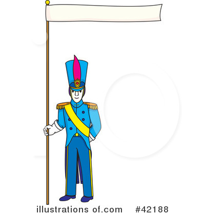 Royalty-Free (RF) Soldier Clipart Illustration by Cherie Reve - Stock Sample #42188