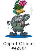 Soldier Clipart #42381 by Dennis Holmes Designs