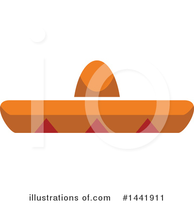 Royalty-Free (RF) Sombrero Clipart Illustration by Vector Tradition SM - Stock Sample #1441911