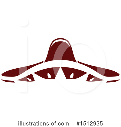 Royalty-Free (RF) Sombrero Clipart Illustration by Vector Tradition SM - Stock Sample #1512935