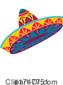 Sombrero Clipart #1747751 by Vector Tradition SM