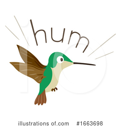 Hummingbird Clipart #1663698 by BNP Design Studio