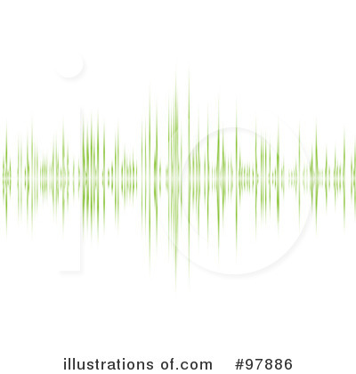 Royalty-Free (RF) Sound Wave Clipart Illustration by michaeltravers - Stock Sample #97886