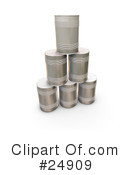 Soup Cans Clipart #24909 by KJ Pargeter